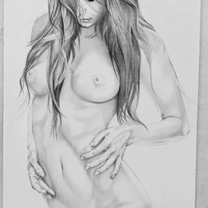 female naked sexy portrait